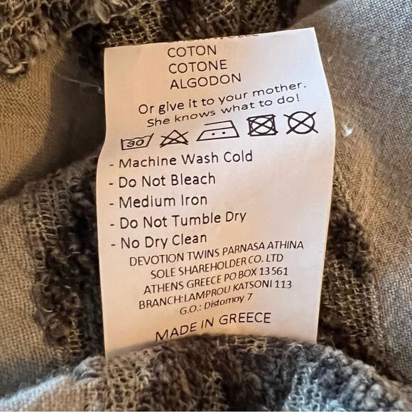 Devotion Twins Ella Midi Dress Small Flowy Anthropologie Stripe Boho Bohemian - Picture 4 of 10